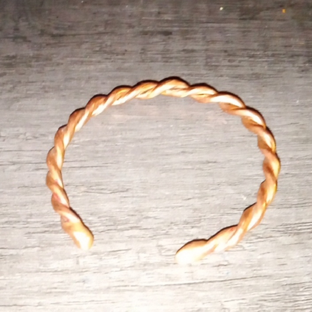 Twisted Copper Bracelet